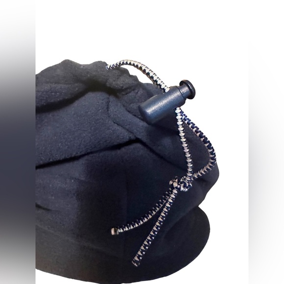 Urban Outfitters UO 76 Fleece Gaiter Scarf Neck Warmer Navy Blue - Picture 8 of 9